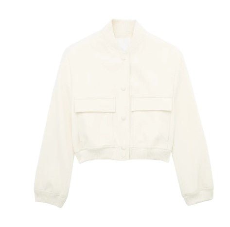 Bomber Jacket Branca