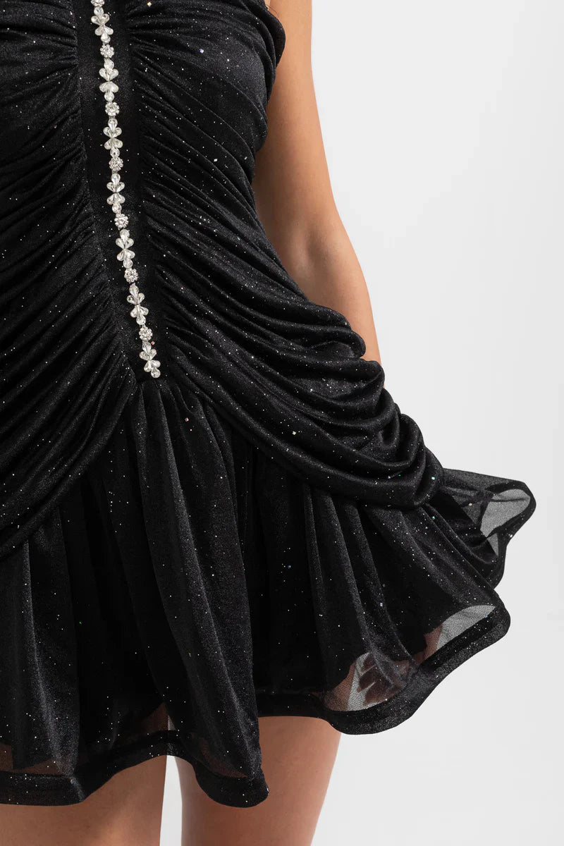 Vestido Exclusivo Seadress em Strass – Elegância e Sofisticação