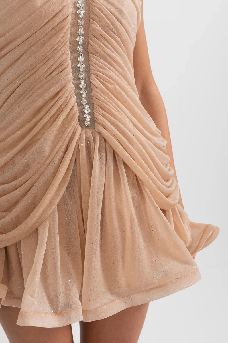 Vestido Exclusivo Seadress em Strass – Elegância e Sofisticação
