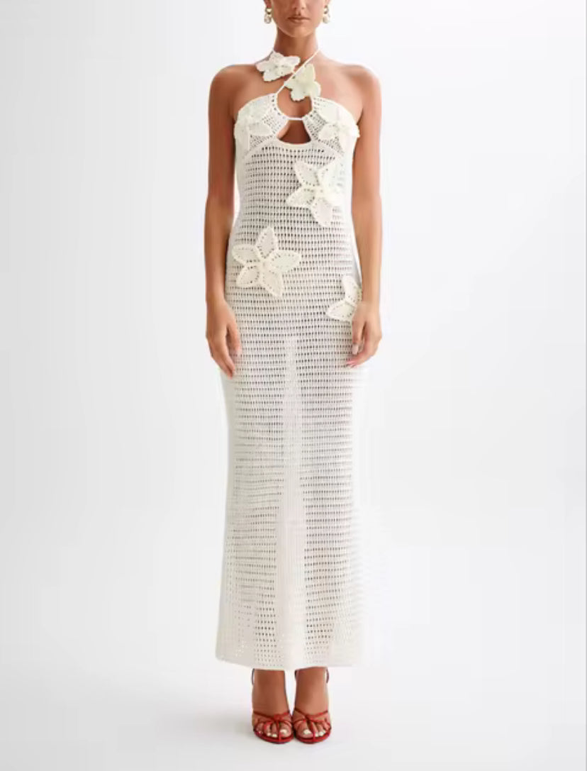 Vestido Crochê Brine