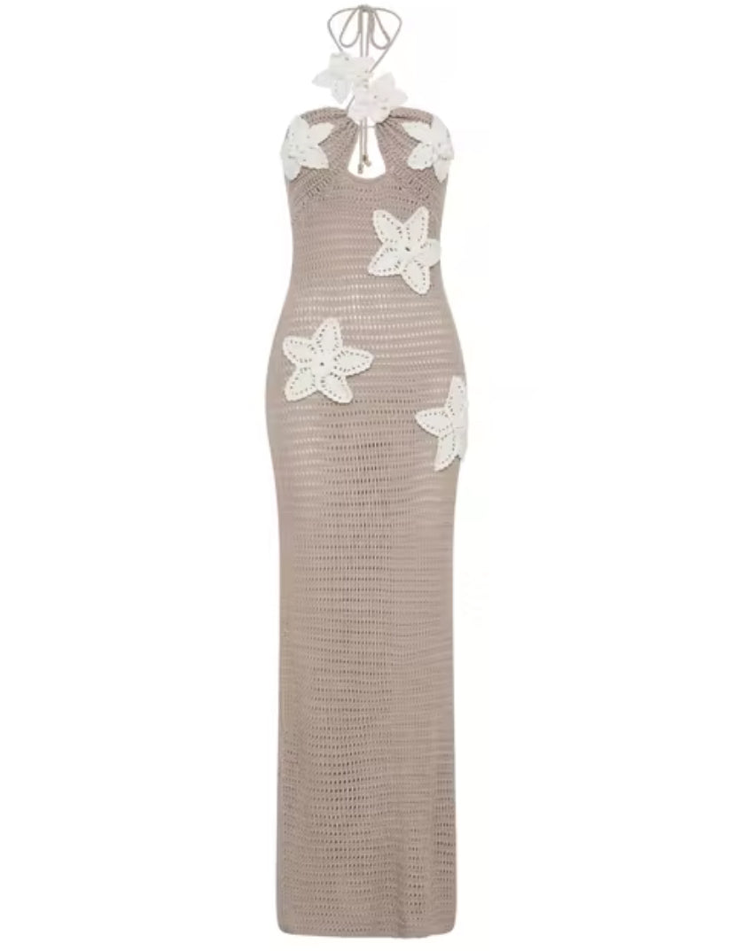 Vestido Crochê Brine