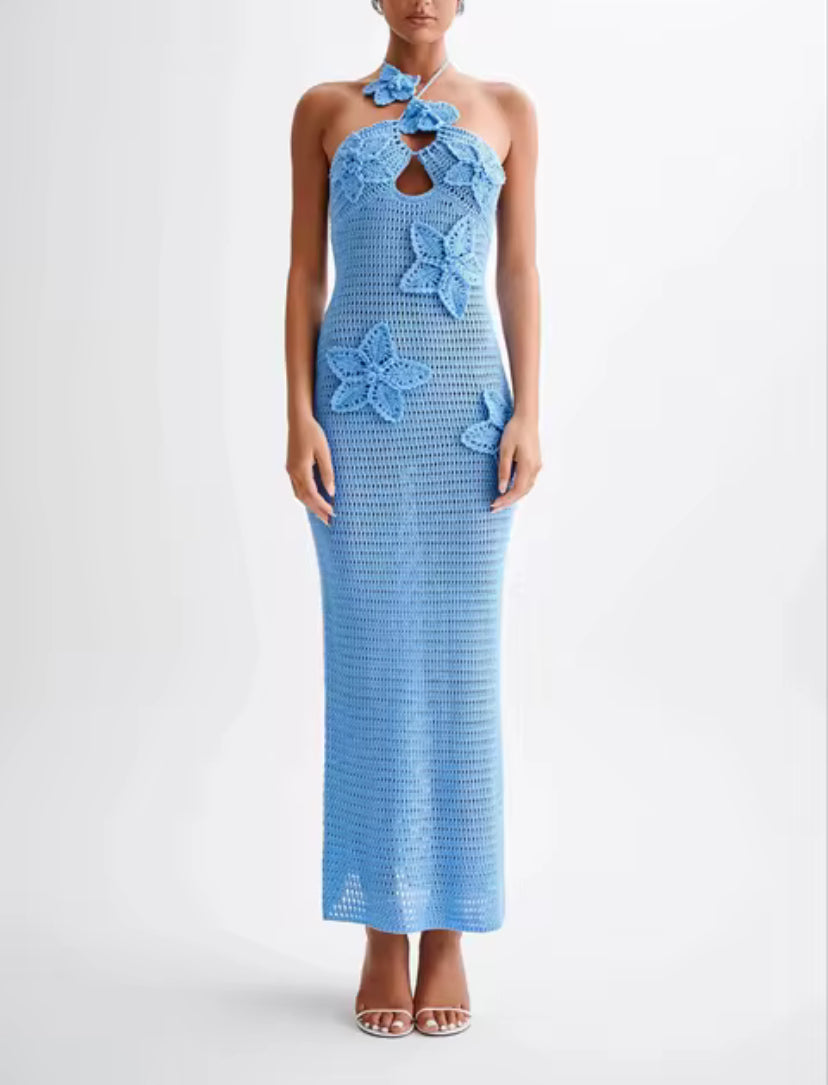 Vestido Crochê Brine
