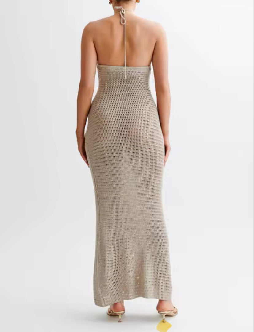 Vestido Crochê Brine