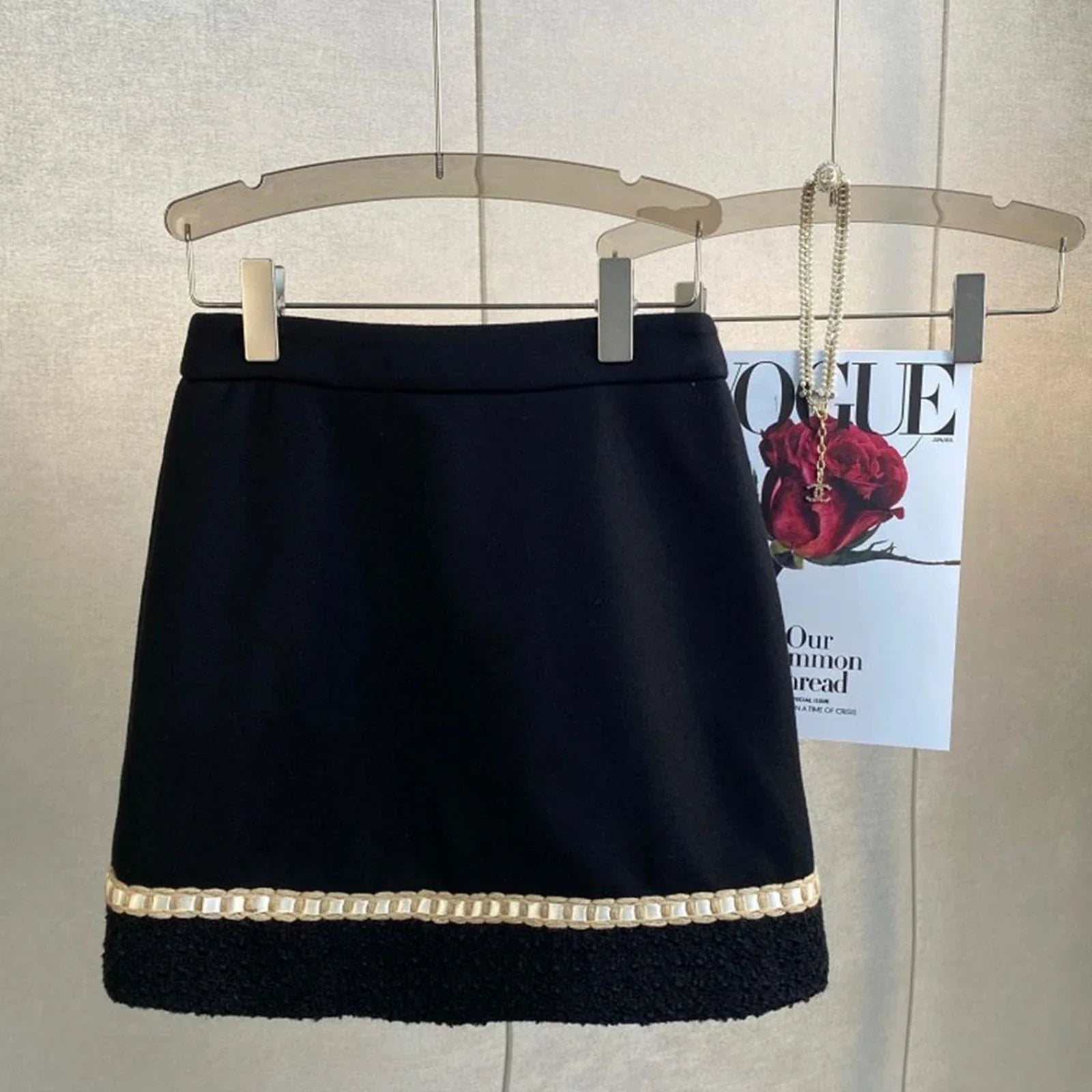 Conjunto Tweed Bordado - Novidade Inverno