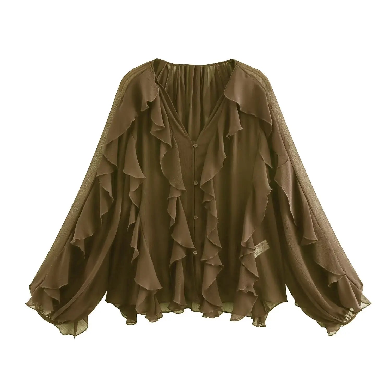 Blusa com Babados e Amarração – Leveza e Estilo para o Dia a Dia
