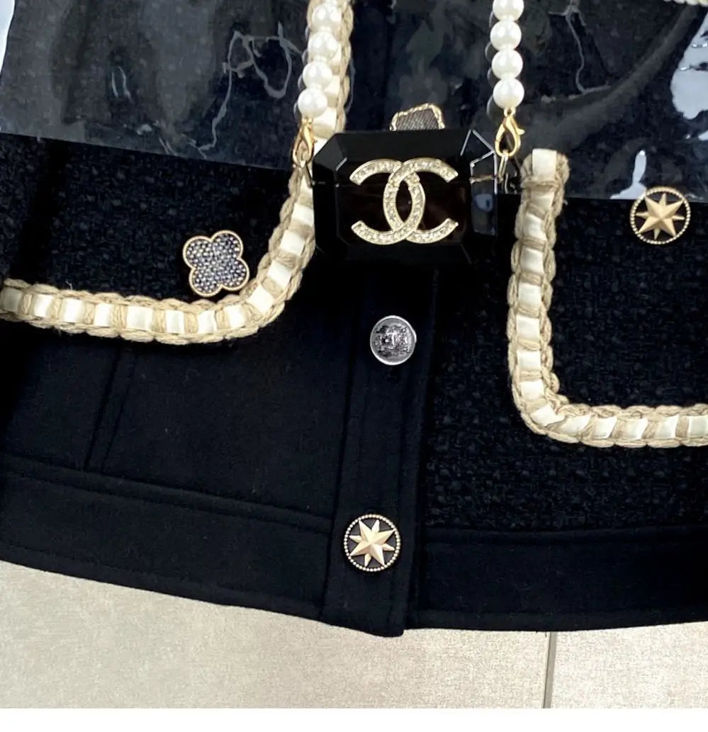 Conjunto Tweed Bordado - Novidade Inverno