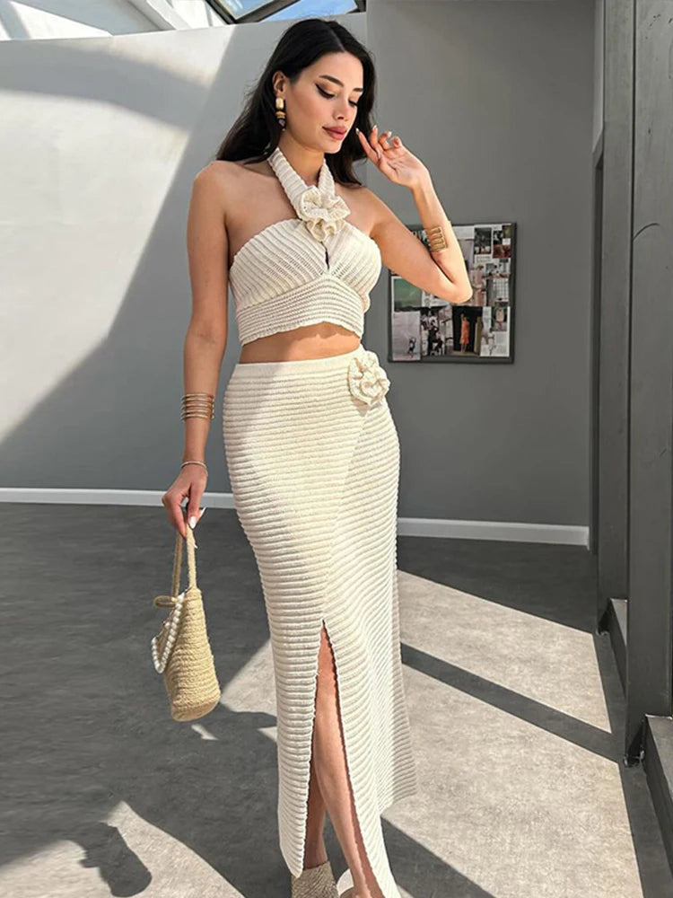 Conjunto Crochê Kaliste