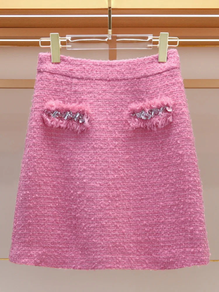Conjunto Tweed Bordado - Novidade
