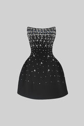 Vestido com Detalhes Bordado a Mão