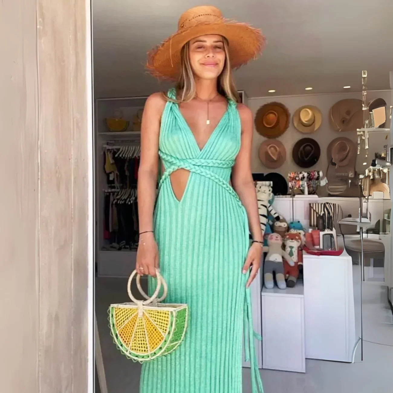 Vestido Burnier