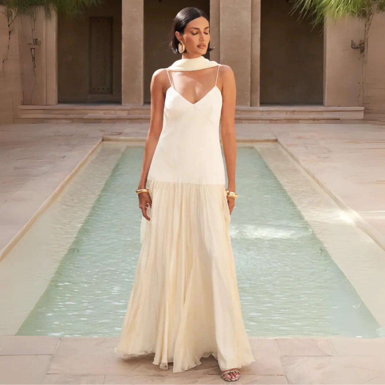 Vestido Scarf