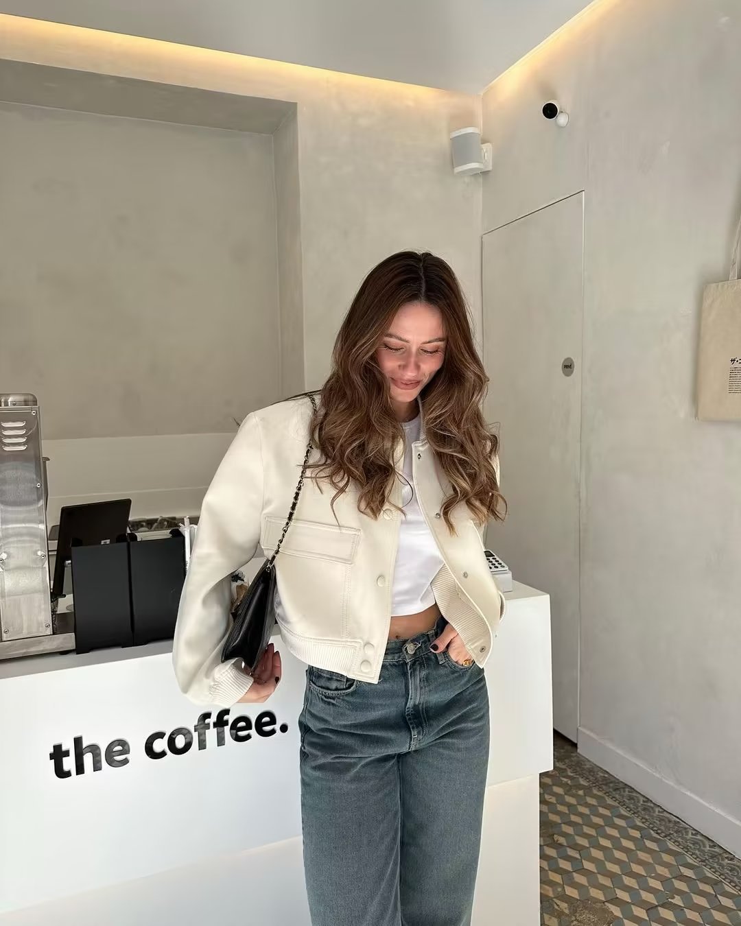 Bomber Jacket Branca