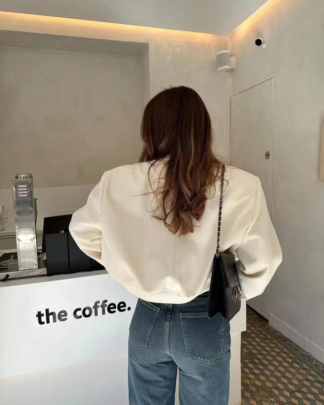 Bomber Jacket Branca