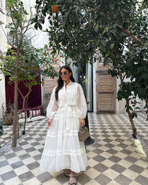 Vestido Lumière – Edição Exclusiva com Renda Bordada