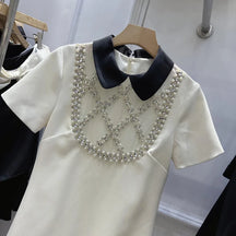 Vestido Bordando Mão Alfaiataria Luxo