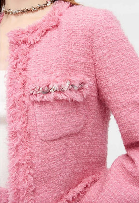 Conjunto Tweed Bordado - Novidade