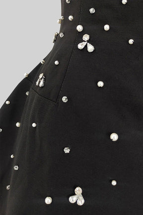 Vestido com Detalhes Bordado a Mão